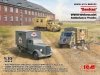 ICM DS3523 Sankas WWII Wehrmacht Ambulance Trucks 1/35